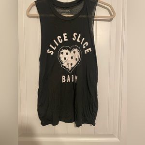Black cut off Tee (Muscle Tee)